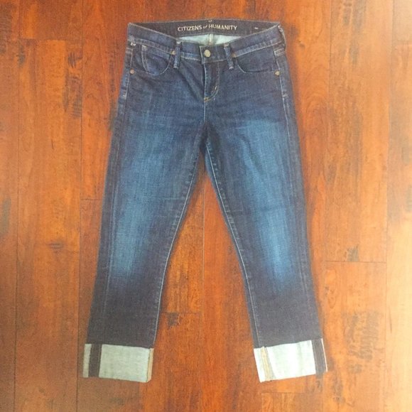 Citizens of Humanity Dani Cropped Straight Leg Jeans - Picture 2 of 13